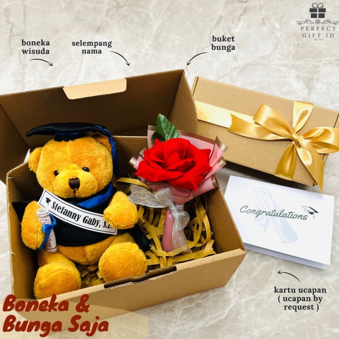 

PROMO- HADIAH WISUDA / KADO WISUDA / HAMPERS WISUDA / HAMPERS GRADUATION / GI - Bunga&BnkSaja, Merah