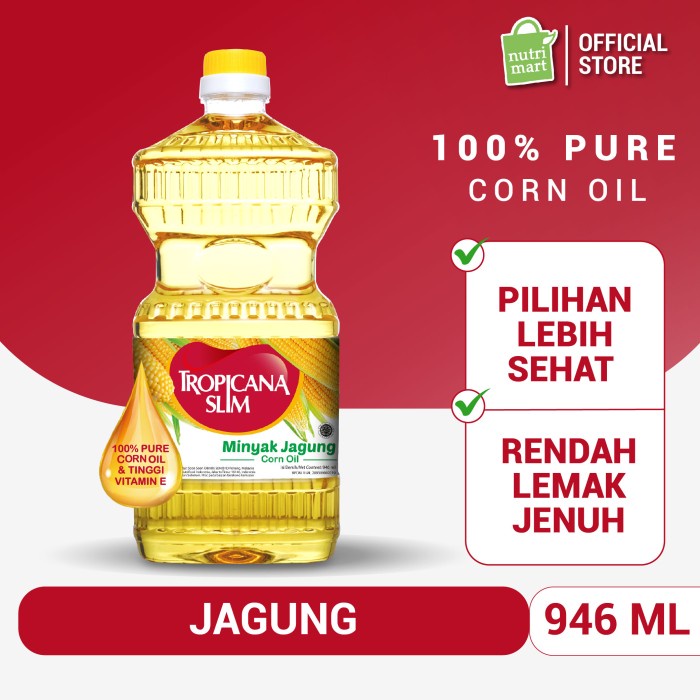 

NF-50 Tropicana Slim Minyak Jagung 946ml (Botol)