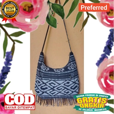 Tas Selempang  Tenun Etnik Lombok Tenun Jepara Tas Tenun// TAS IMPORT KEREN MODEL BARU / TAS SLEMPAN