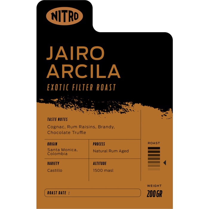 

[Big Sale] Colombia Jairo Arcila - Natural - Rum Aged 200gr