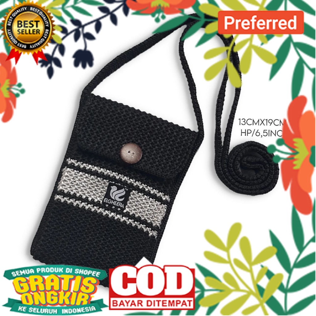 Tas Selempang Rajut Strips by ELGHEERA// TAS KEREN KEKINIAN TERMURAH/ TAS SLEMPANG PRIA WANITA / PRO