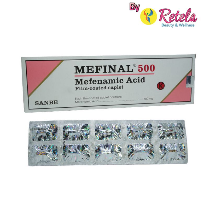 MEFINAL 500MG 1 STRIP 10 CAPSUL Obat Sakit Gigi dan Anti Nyeri