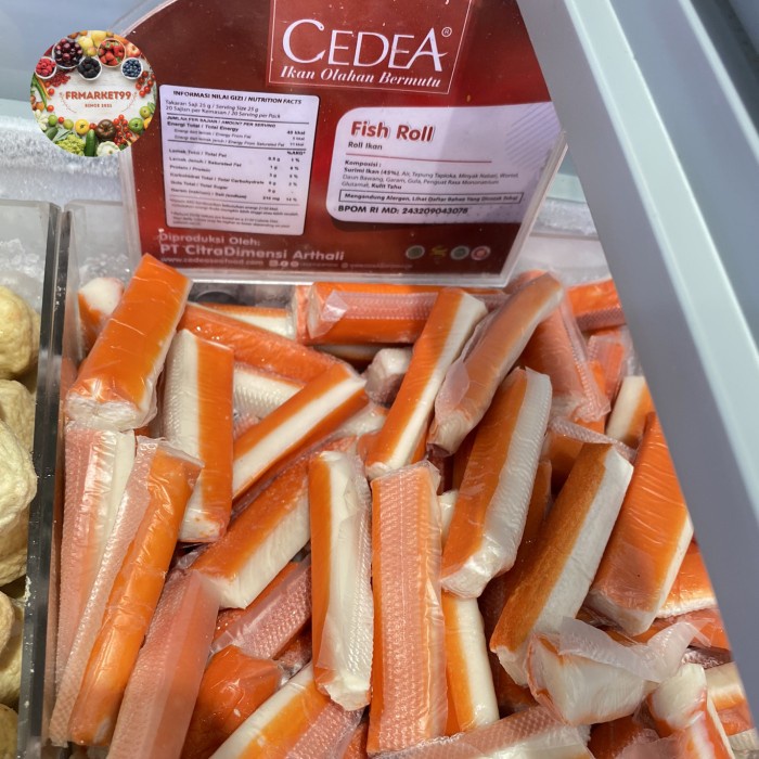 

Cedea Fish Roll / Roll ikan / 500 grm