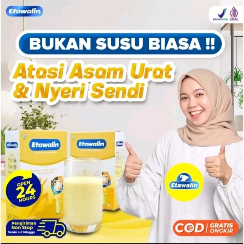 

Etawalin Susu Kambing Etawa Solusi Asam Urat dan Nyeri Sendi & Meredakan Pegal Linu