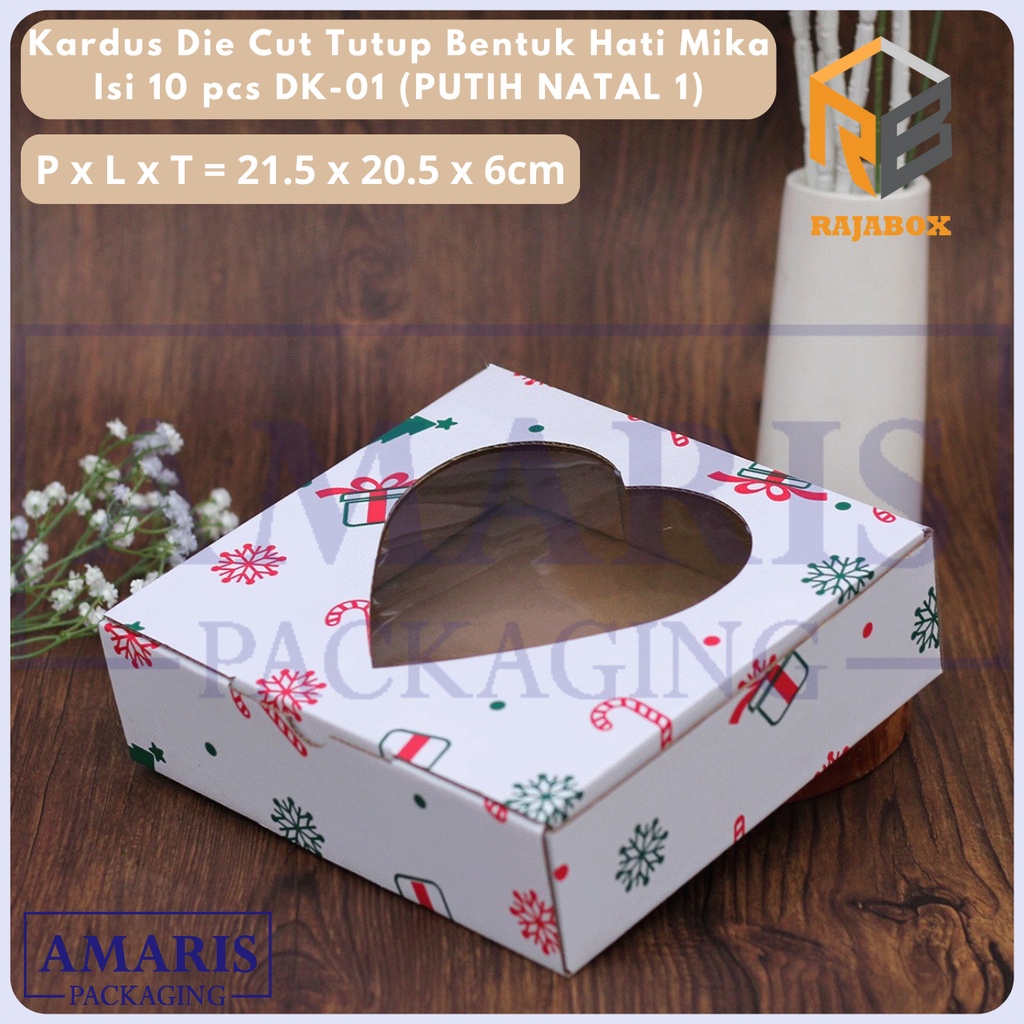 

DK-01 Kardus Die Cut Kotak Brownies Isi 10 Pcs Amaris Packaging