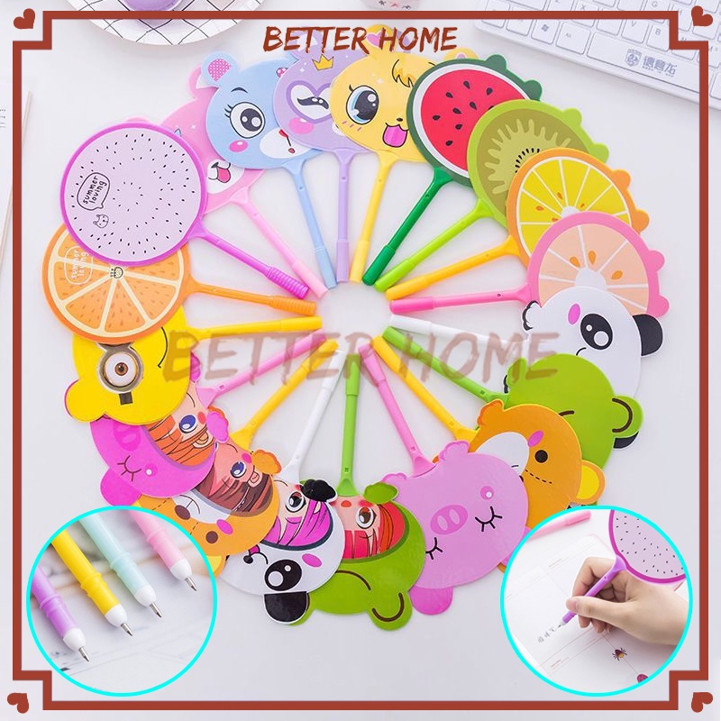 

Pena Kipas Animal Souvenir Lucu/Pena Kipas Lucu Animal dan Buah/Pena Kipas Karakter Animal Dan Buah