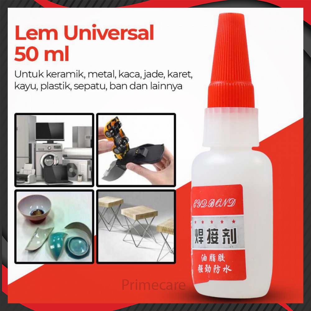 

EY2BOND Lem Universal Super Glue Plastic Metal Tire Repair 50ml PK260