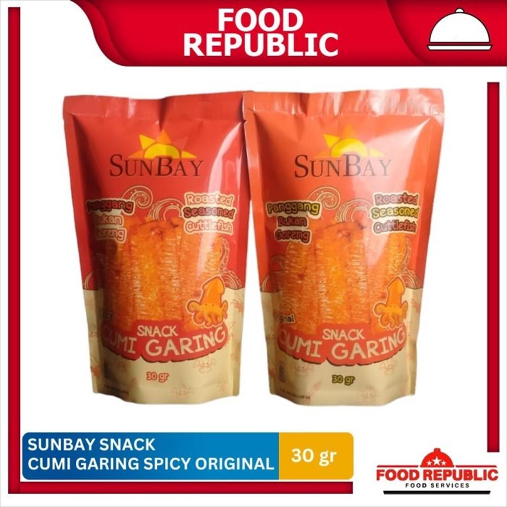 

Sunbay Snack Cumi Garing Original 30 gram Cemilan Cumi Garing