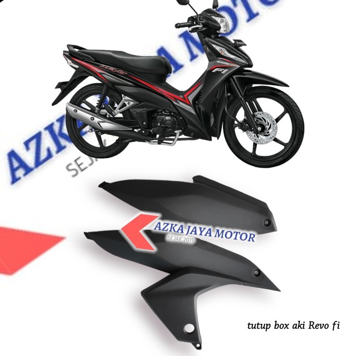 Tutup Box aki Revo fi / tutup accu Honda Revo fit injeksi 2015 - 2022