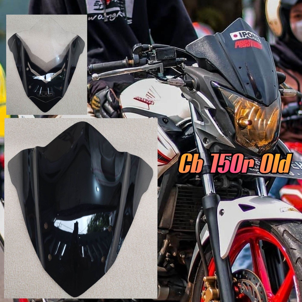 VISOR VARIASI HONDA CB 150R OLD WINDSHIELD CB 150R OLD