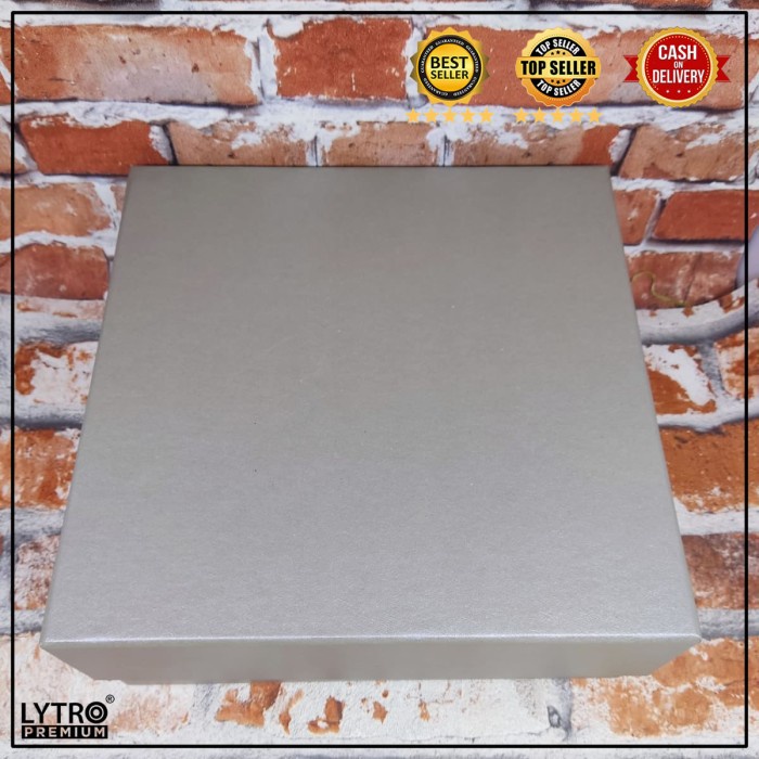 

Gift Box - Box Hampers - Kotak Kado Ukuran 25x25x10CM - Hitam