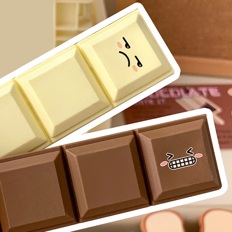 

❤️COD Penghapus Camilan Lucu Kartun Penghargaan Siswa Penghapus Berbentuk Cokelat Biskuit Lucu-Yy