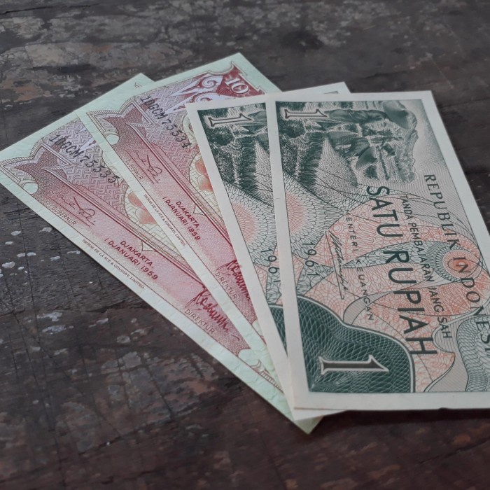 mahar uang kertas 22 rupiah