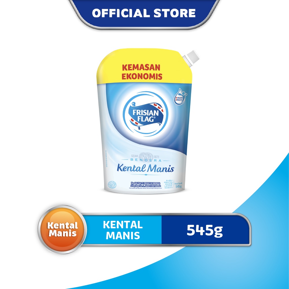 

Frisian Flag Kental Manis Pouch 545gr