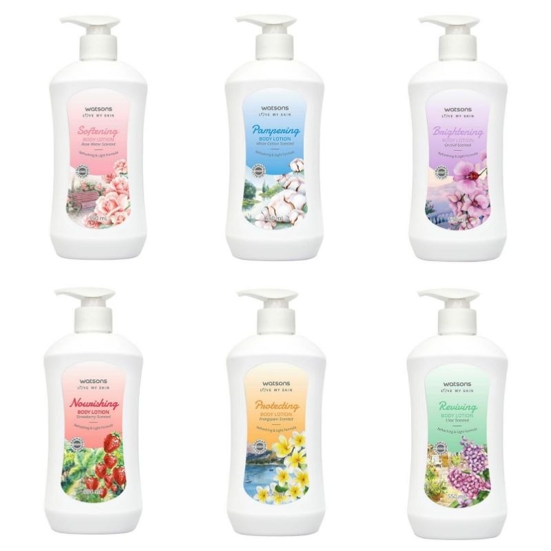 Watsons Body Lotion Scented 550 ml