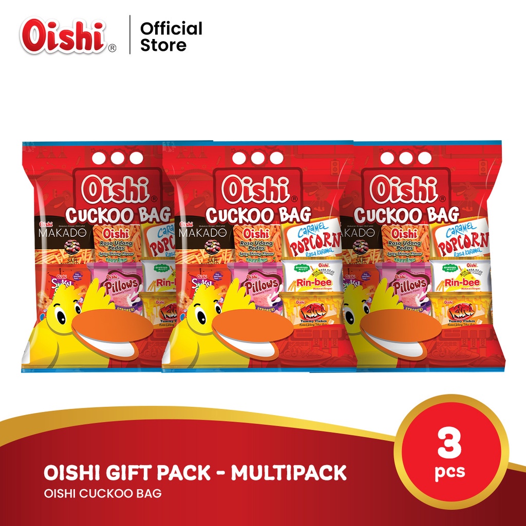 

Oishi Gift Pack - Multipack 3pcs