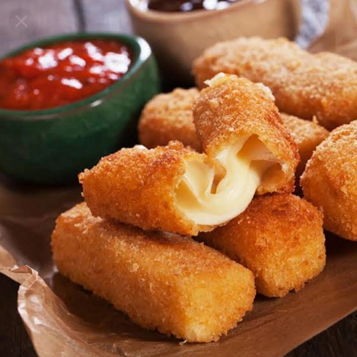 

Frozen Fried Mozzarella Cheese Stick / Mozarela Goreng