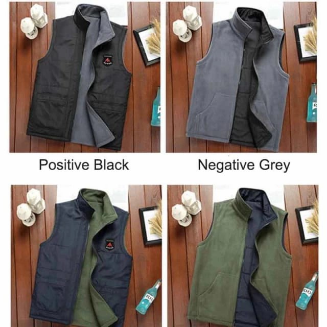 Rompi pria hangat/Rompi pria keren/rompi back Vest - Army, L