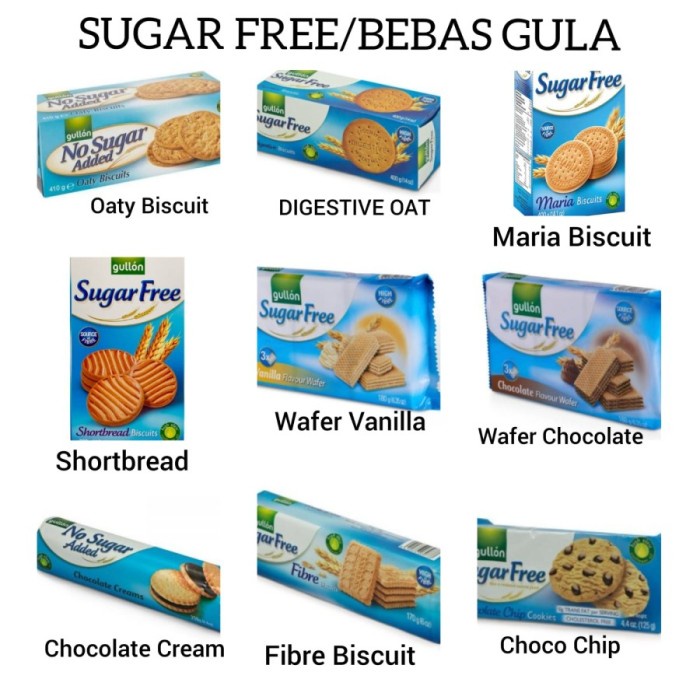 

Gullon Sugar Free Biskuit Kue Sugar Free Biscuit Bebas Gula Cookies