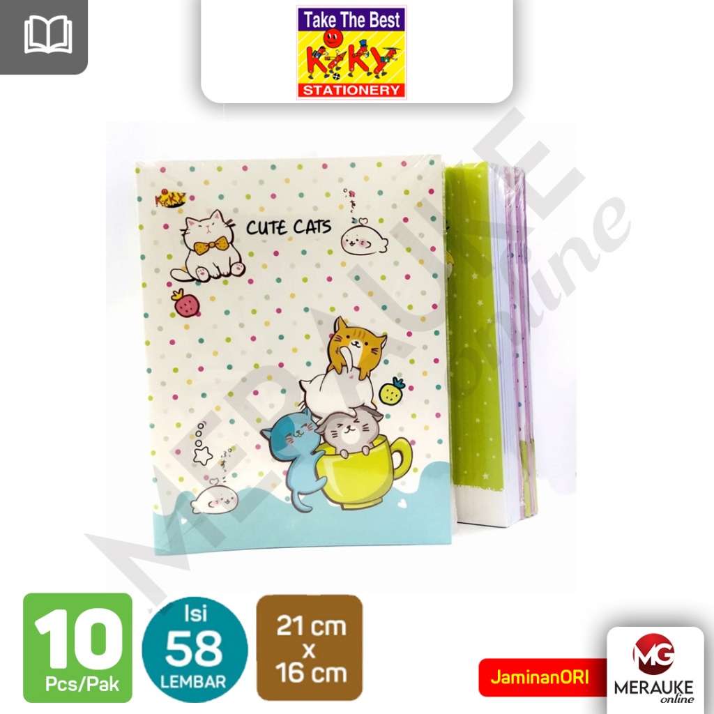 

Buku Tulis Kiky 58 Lembar