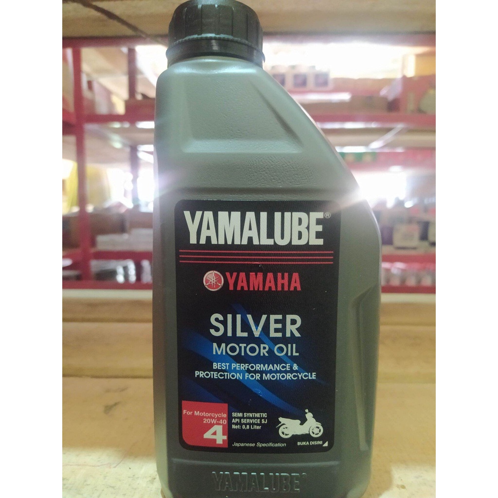 Oli Yamalube Silver 20W-40 (Bebek) 0,8L