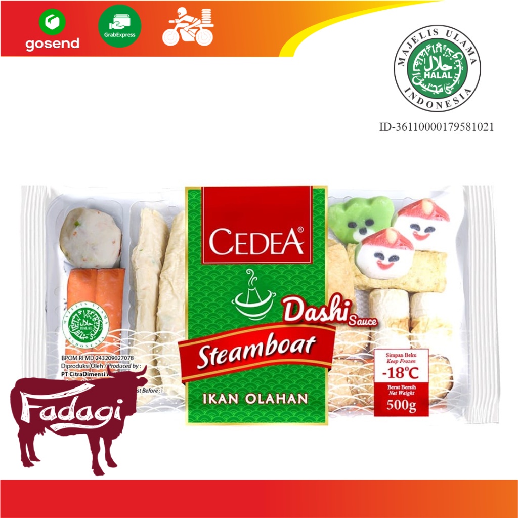 

STEAMBOAT SET DASHI - 300GR - CEDEA