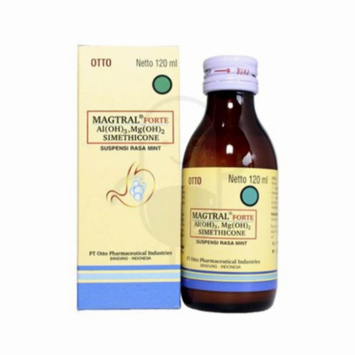 OBAT MAAG MAGTRAL FORTE 120  ML ORIGINAL