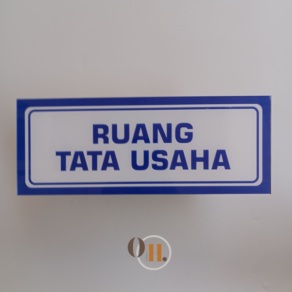 

Stiker Ruang Tata Usaha - Stiker Nama Ruang - Stiker Ruangan