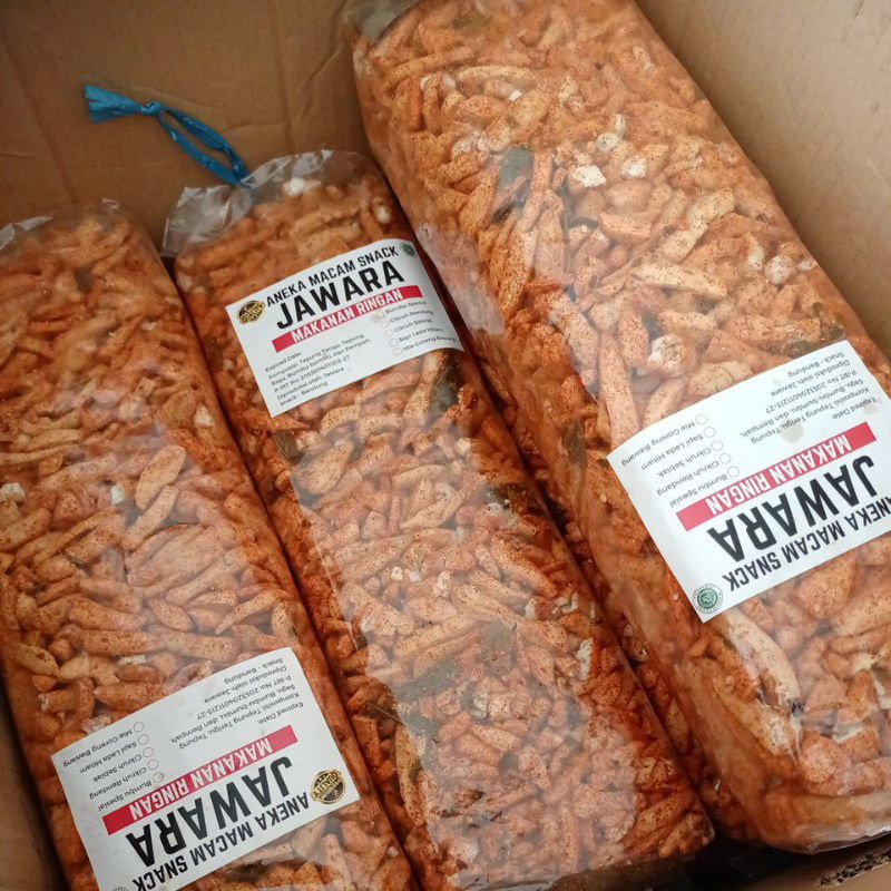 

basreng jawara pedas daun jeruk 2kg