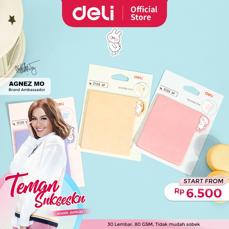 

Memo Kertas Note Deli Sticky Notes Memo Tempel lucu