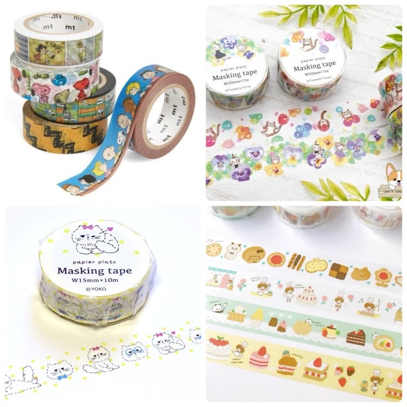 

Washi tape / masking tape snoopy jepang , disney, papier platz