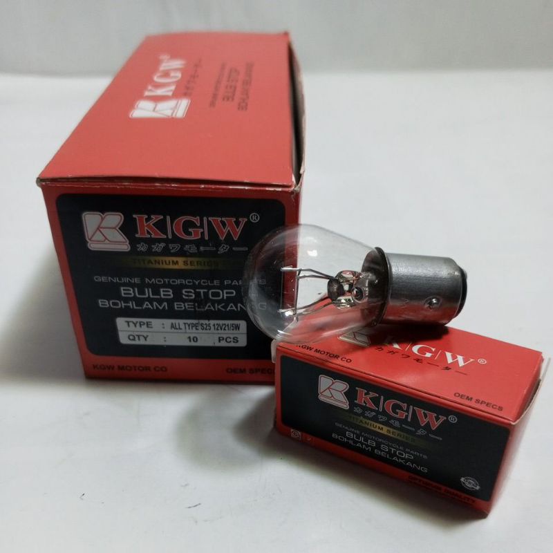 BOHLAM LAMPU STOP LAMPU REM BELAKANG STANDAR ORIGINAL BY KGW Rossi variasi & sparepart