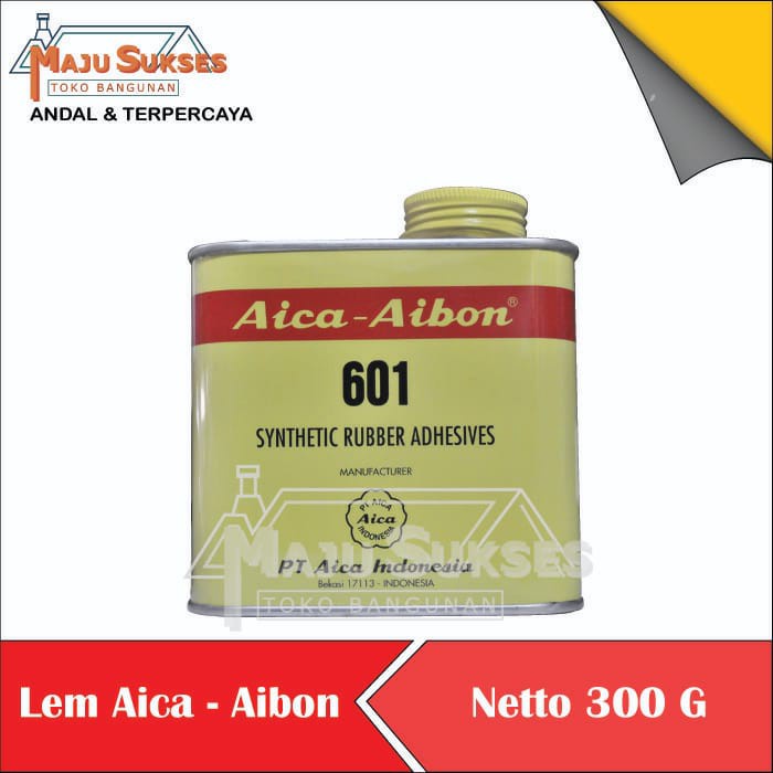 

LEM AICA AIBON 300 GR LEM KUNING 601 300 GRAM PEREKAT SERBAGUNA