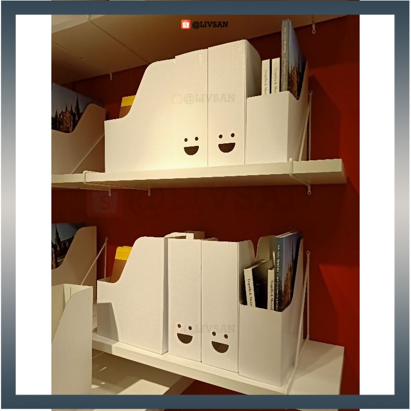 

TJABBA FILE ORGANIZER BOX SET 2 PCS BOX FILE DOKUMEN ODNER BINDEX TEMPAT KERTAS livsan