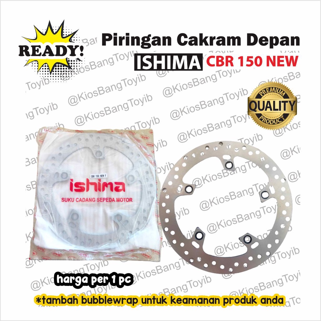 Piringan Cakram Depan Honda CBR 150 CBR150 CB150R New (ISHIMA)