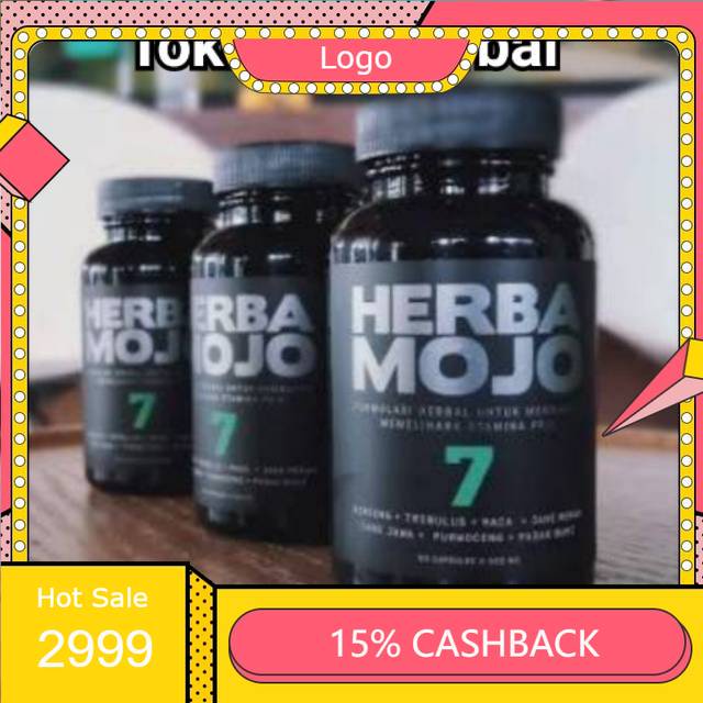 HerbaMojo - Herba Mojo7 Asli 100% Obat Meningkatkan Stamina Pria