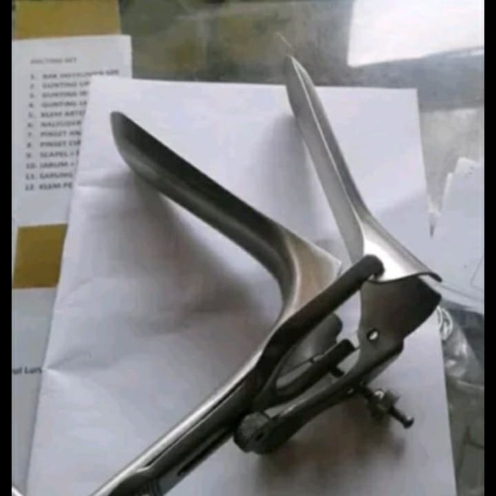 spekulum vagina speculum vagina cocor bebek M