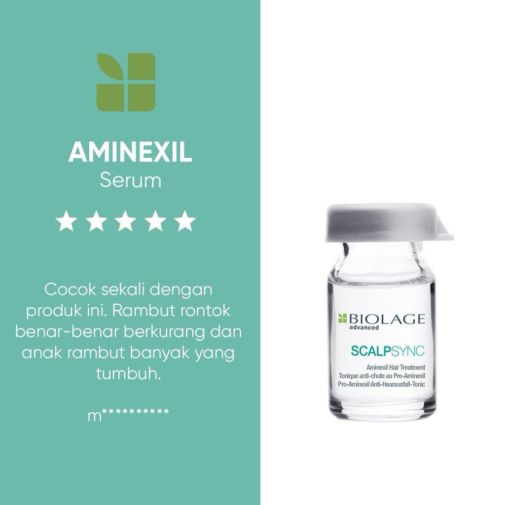 ECER!! Matrix Biolage Scalpsync Aminexil 6ml / Serum Rambut Rontok Matrix