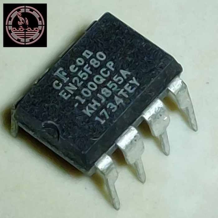 EN25F80 Dip-8 cFeon EN 25F80 100QCP IC Eeprom Flash 8MBit 100MHz SPI