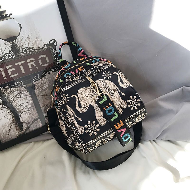 Nylon waterproof shoulder bag