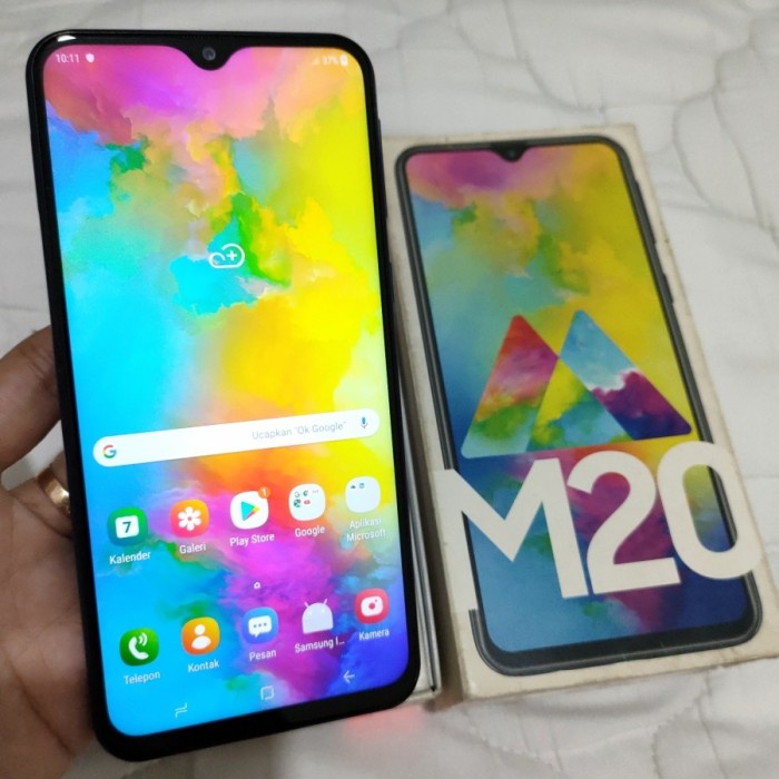 Samsung M20 Ram 3 Rom 32GB Bekas Original