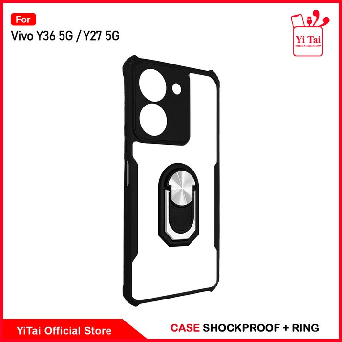 YITAI - Yc-05 Case + Ring VIvo Y36 5G Vivo Y27 5G