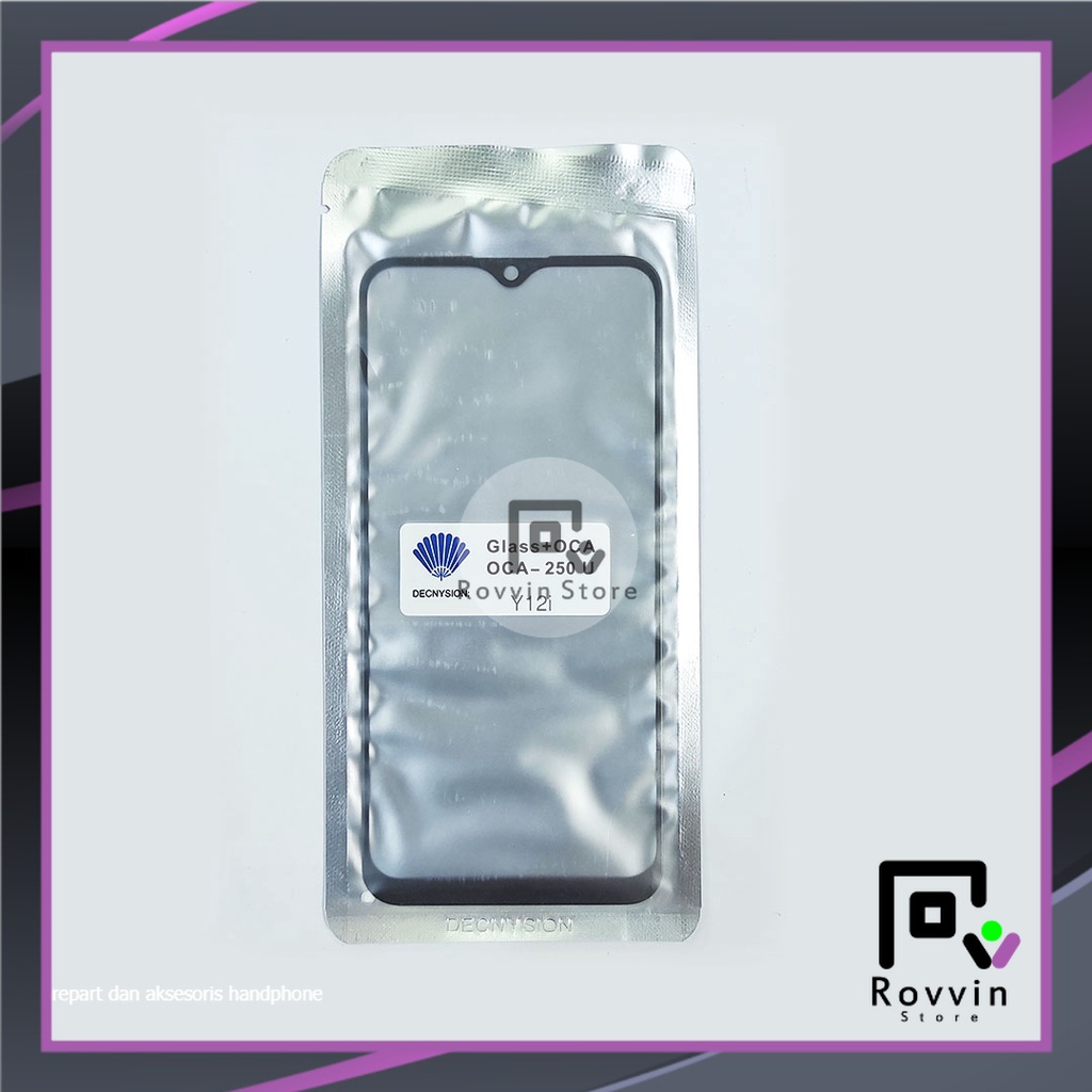 GLASS KACA DEPAN LCD TOUCSCREEN TC OCA GLUE VIVO Y12i