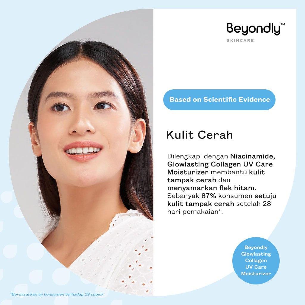 BEYONDLY paket Esential Glowlasting Collagen UV Care Moisturizer Collagen Cleanser