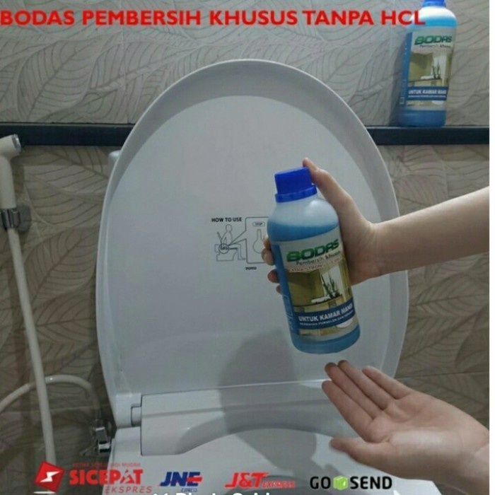 BODAS 1000ml PEMBERSIH TOILET KERAK KERAMIK PORSELEN KAMAR MANDI SANGAT KUAT
