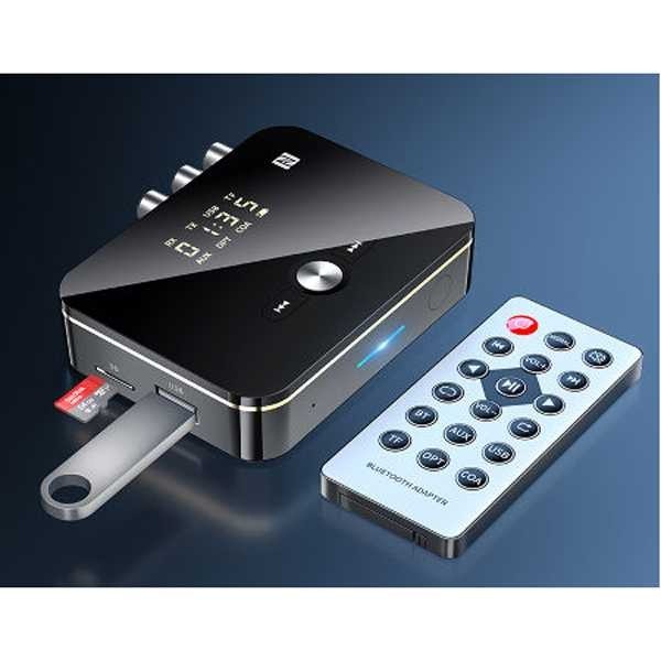 Audio NFC Bluetooth 5.0 Transmitter Adapter Coaxial AUX