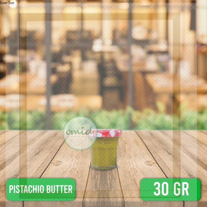 

125gr | Pistachio Butter Salty ( 1% Salt ) - Selai Pistachio Asin Lh