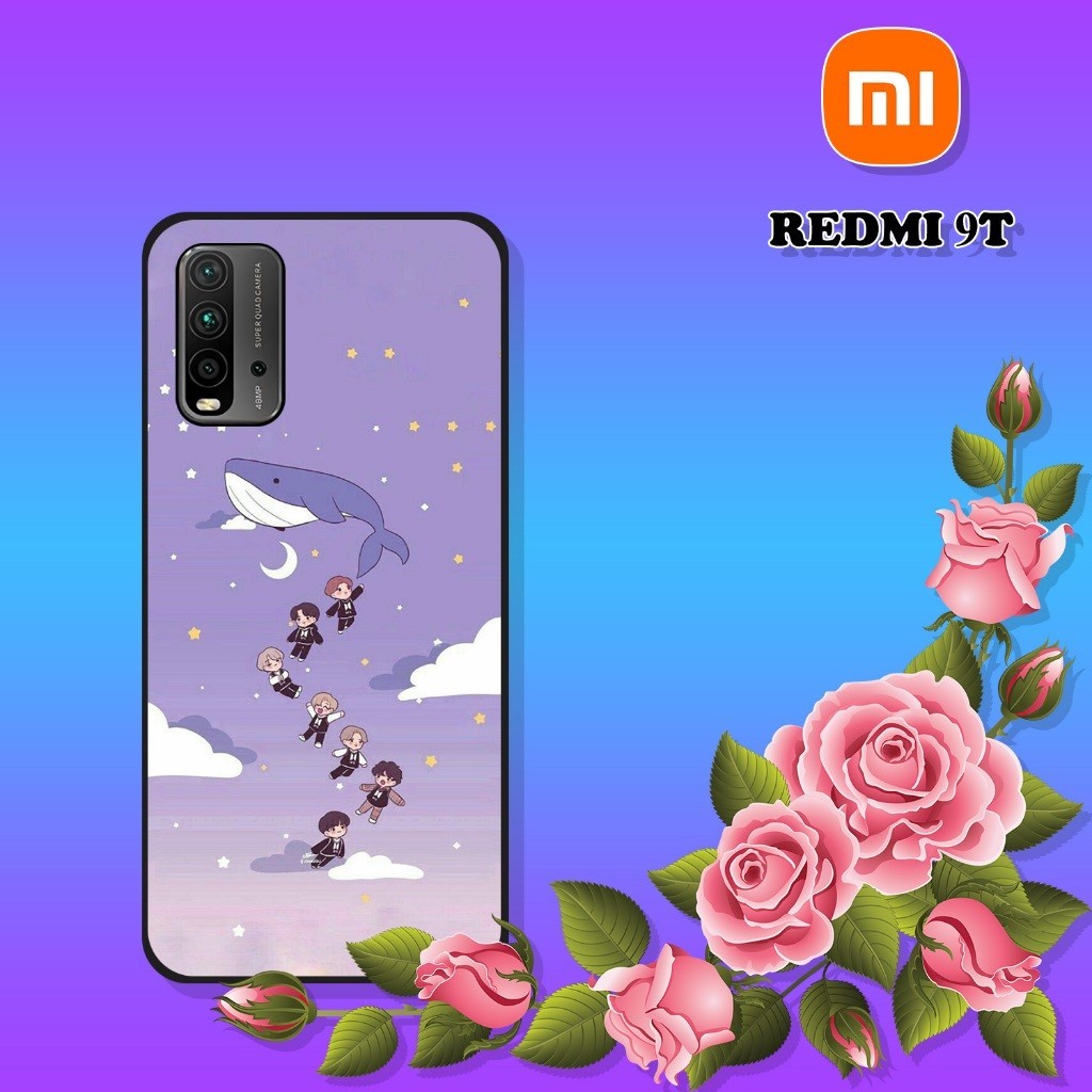 CUSTOM CASE GLOSSY [ PF40] ALL TYPE XIAOMI REDMI 9T MOTIF BTS TINY KPOP