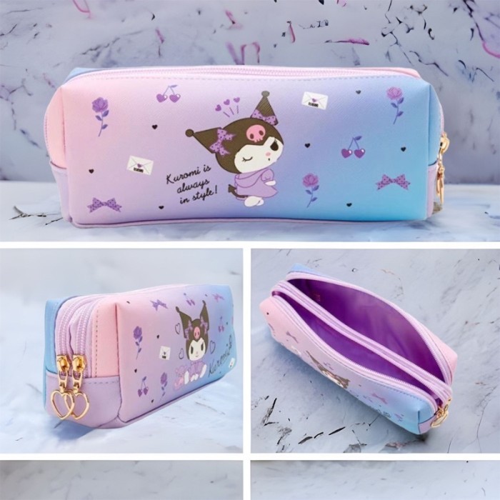 

Tempat pensil aesthetic kuromii Pencil case kotak pensil lucu - HK 2 skt