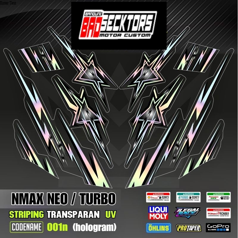 Decal Sticker Striping Variasi Nmax Neo Nmax Turbo Nmax Star Yamaha Nmax 155 Neo S Nmax 155 Turbo Al